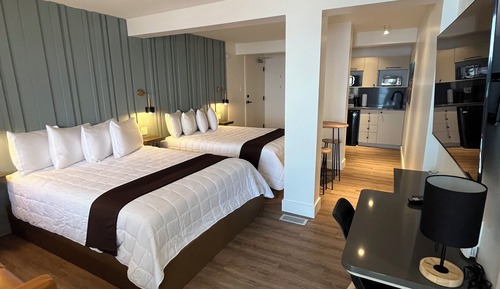 Chambre Deluxe, 2 grands lits, non-fumeurs, vue lac