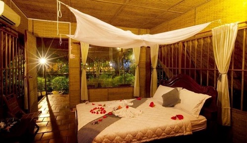 Chambre Double, vue jardin
