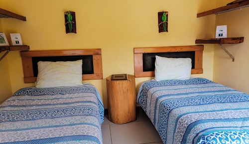 Chambre Standard avec lits jumeaux, 1 chambre, salle de bains privée, vue vallée