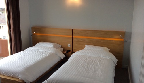 Chambre avec lits jumeaux