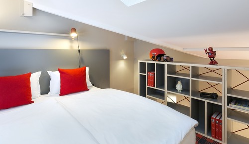 Chambre avec Mezzanine pour 2 adultes et 2 enfant