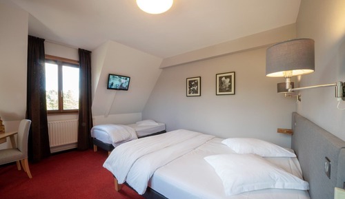 Chambre Triple, 3 lits une place, non-fumeurs