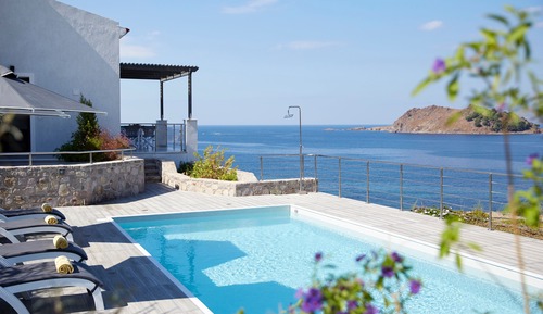 Villa Supérieure, 2 chambres, piscine privée, vue mer
