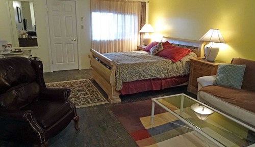 Chambre, vue lac