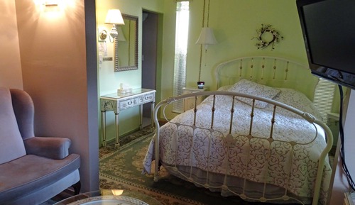 Chambre, vue lac
