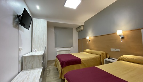Chambre avec lits jumeaux