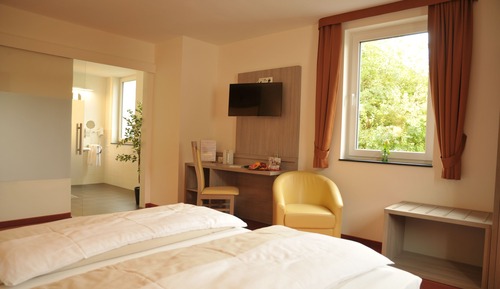 Chambre Double Confort, accessible aux personnes à mobilité réduite
