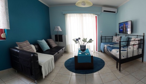Appartement Deluxe, salle de bains attenante (Hydrangea Flat)