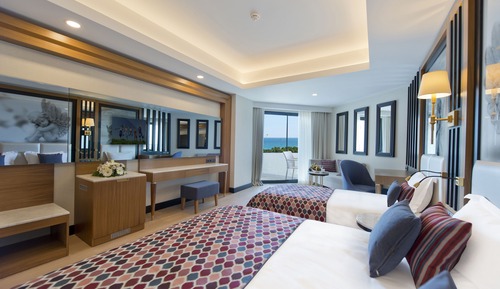 Chambre Standard Double ou avec lits jumeaux, vue mer