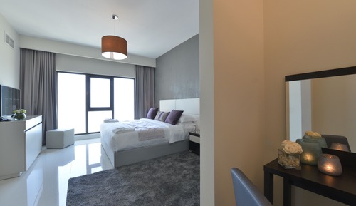 Appartement Deluxe, 2 chambres, vue partielle sur la mer