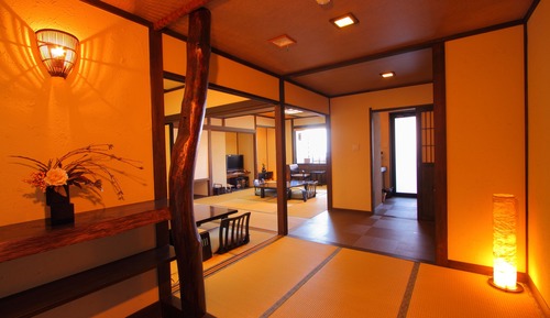 Chambre Tradition, bain à remous, vue océan (Executive, Japanese Style)