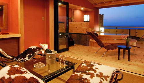 Suite Tradition, vue océan (Japanese Style, with Open-air Bath)
