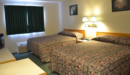 Chambre, 2 grands lits