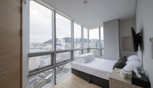 Chambre Double, vue océan