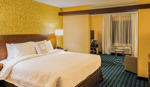 Suite, 1 très grand lit et 1 canapé-lit, vue ville (Mobility Accessible, Transfer Shower)