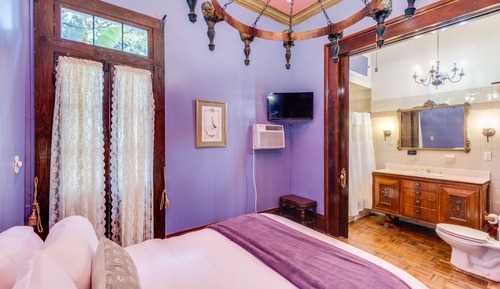 Chambre, salle de bains privée (The Peacock Room)