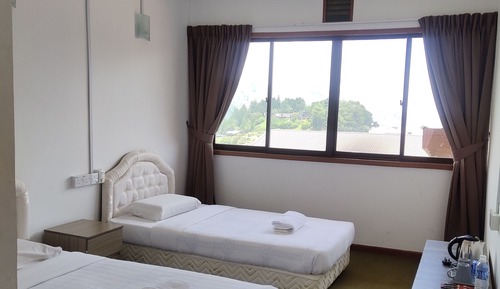 Chambre avec lits jumeaux, 2 lits une place