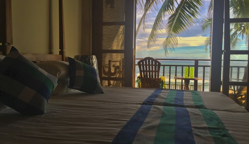 Villa, vue plage
