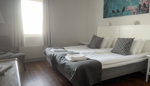 Chambre avec lits jumeaux