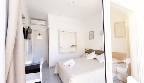 Chambre Double Économique pour 1 personne, balcon