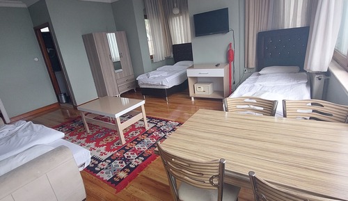 Suite, 1 chambre, coin cuisine, vue mer