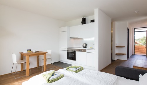 Suite Familiale, coin cuisine (terrace)