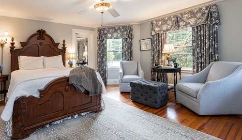 Chambre, cheminée (Thomas Wolfe Room)