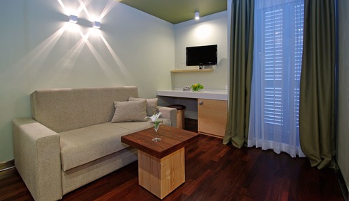 Chambre Supérieure Double ou avec lits jumeaux, balcon