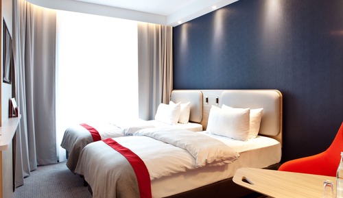 Chambre Standard, 2 lits une place, vue cour intérieure