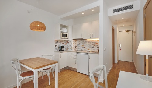 Studio, 1 chambre, coin cuisine