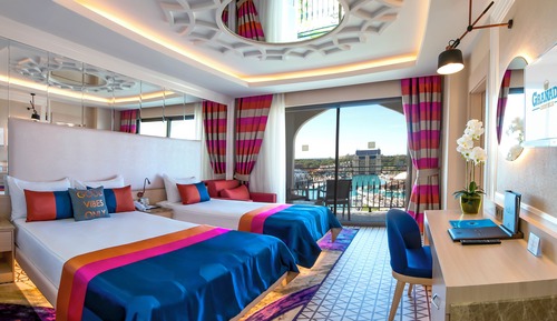 Chambre Standard, vue piscine