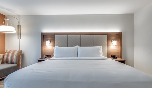 Chambre Standard, 1 très grand lit, accessible aux personnes à mobilité réduite (Mobility, Comm)