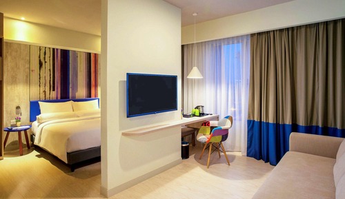 Suite Familiale, 1 lit double et 1 canapé-lit