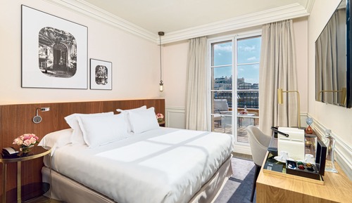 Chambre Double Classique pour 1 personne, terrasse