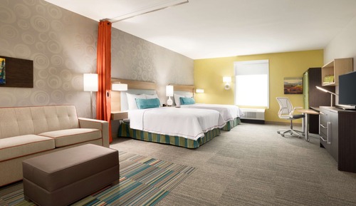 Chambre Premium, 2 grands lits, accessible aux personnes à mobilité réduite (Hearing)