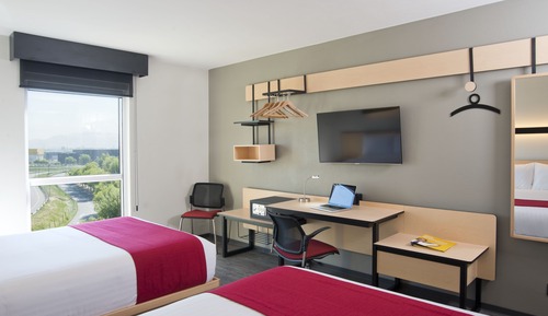 Chambre, 2 lits doubles, non-fumeurs