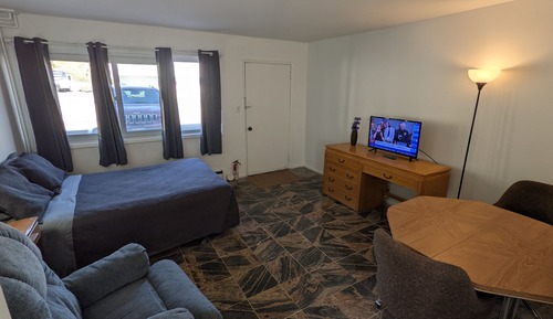 Chambre Standard, 1 grand lit, cuisine