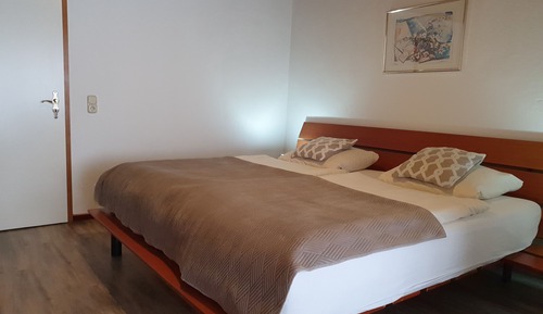 Chambre Double, 1 lit double, vue colline
