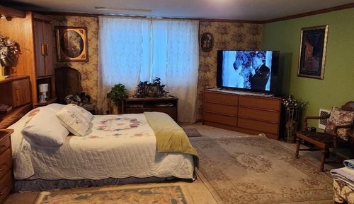 Chambre, salle de bains privée (Detached bungalow)