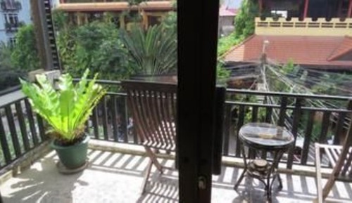 Chambre Double, balcon
