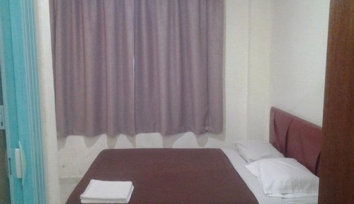 Chambre, 1 grand lit, vue mer