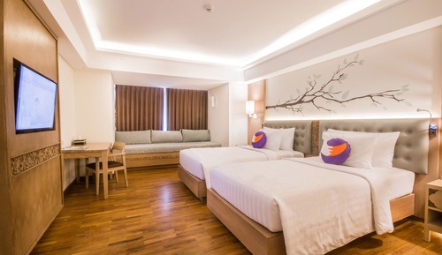 Chambre Deluxe, baignoire