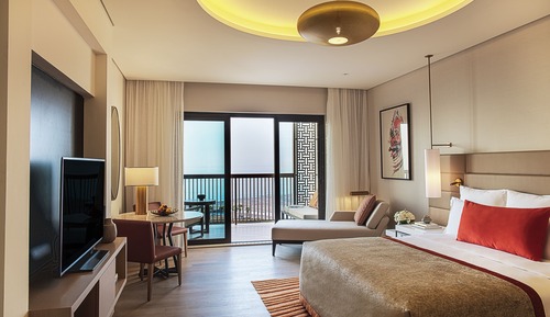 Chambre Classique, 2 lits une place, vue océan
