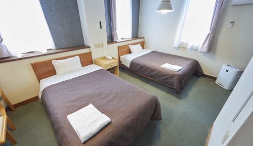 Chambre avec lits jumeaux, fumeurs
