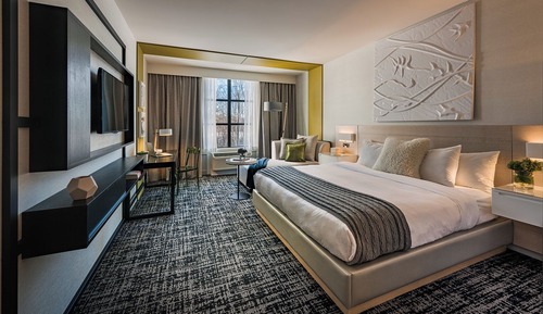 Chambre, 1 très grand lit, accessible aux personnes à mobilité réduite (2 - Superior King ADA Room)
