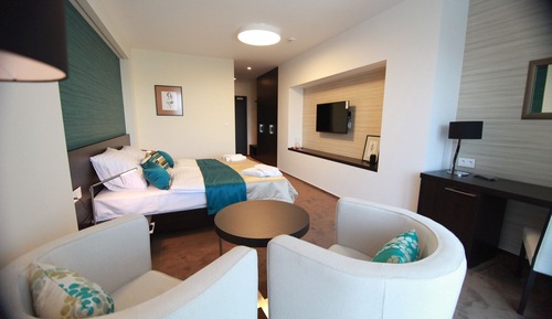 Chambre Luxe Double ou avec lits jumeaux, balcon, vue lac