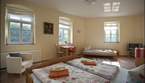 Chambre Triple, vue lac