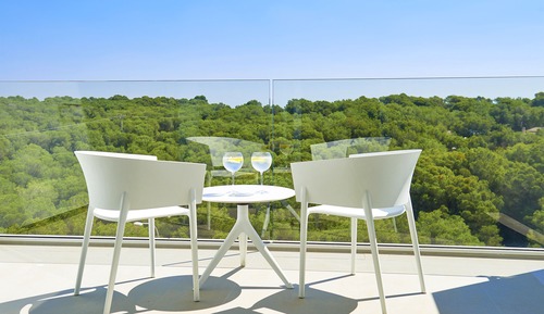 Chambre Double, balcon