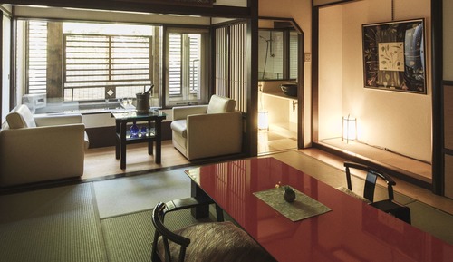 Chambre Tradition (Maisonette, Open-air Bath, 3 Futons)