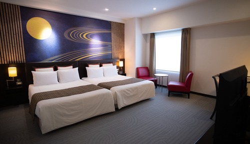 Chambre avec lits jumeaux, 2 chambres, non-fumeurs (with View Bath)